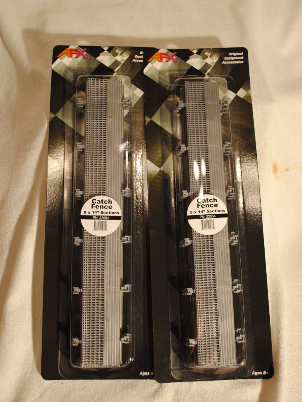 2 NEW AFX CATCH FENCE FOR AFX SLOT CARS
